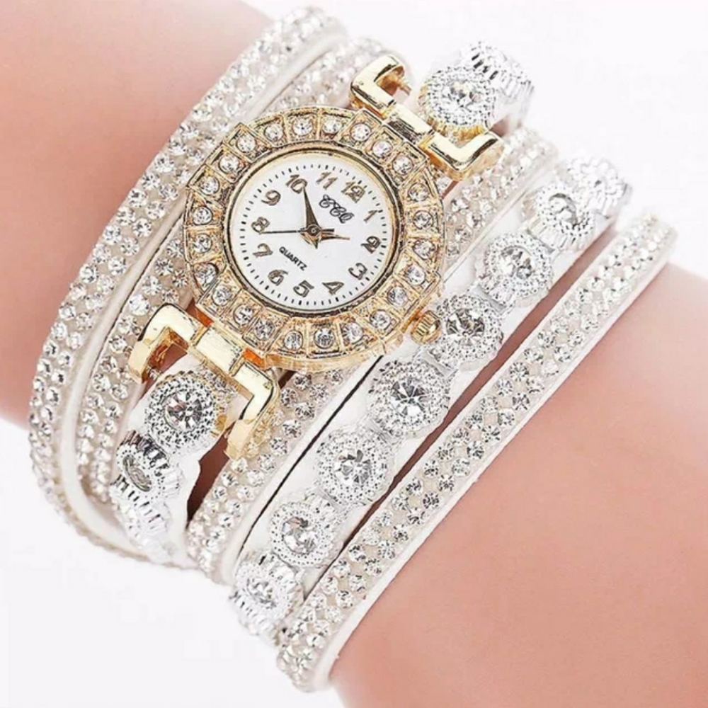 Wrap Bracelet Wrist Watch